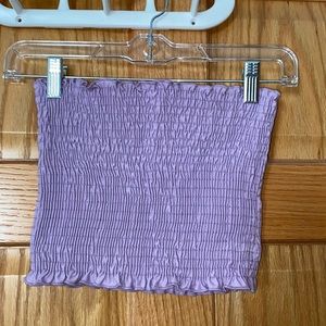 Purple tube top